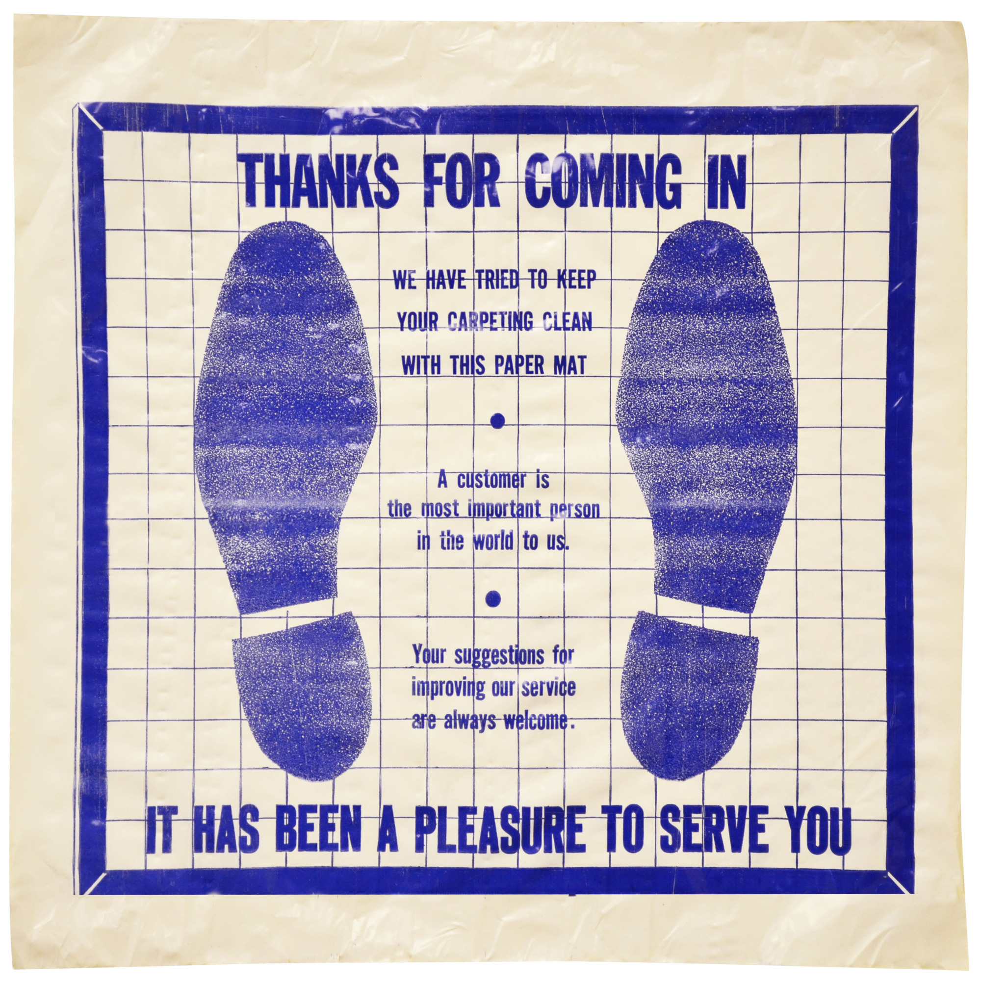 JohnDow Industries, FM-3-H, Floor Mat  - Plastic - Roll 500
